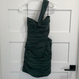 Zara nwt one shoulder dress